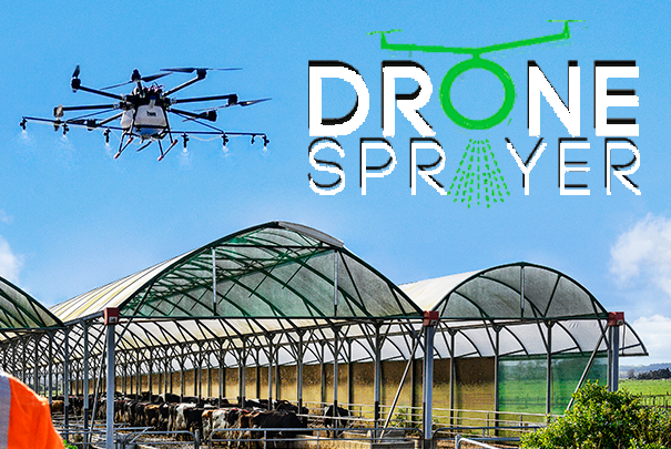 Drone Sprayer Branding Logo